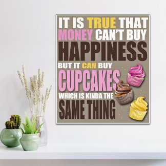 Póster Cupcakes do comprar