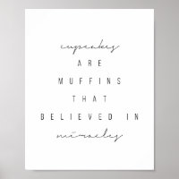 Cupcakes São Muffins Que Acreditam Em Milagres