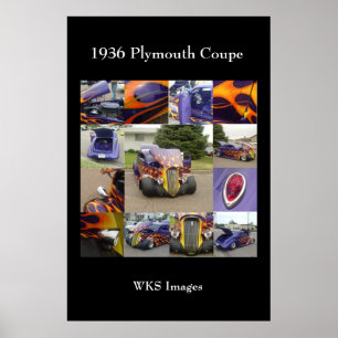 Poster Cupé 1936 de Plymouth