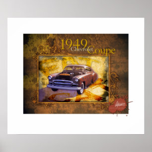 Poster Cupé 1949 de Chevy
