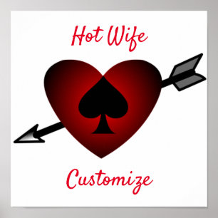 Poster Cupid Heart Black Spade Thunder_Cove