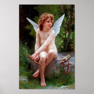 Poster Cupido, Bouguereau