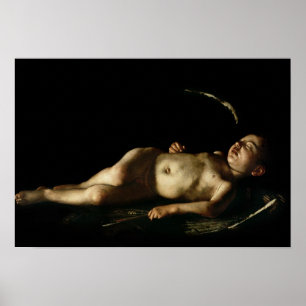 Poster Cupido do sono, 1608