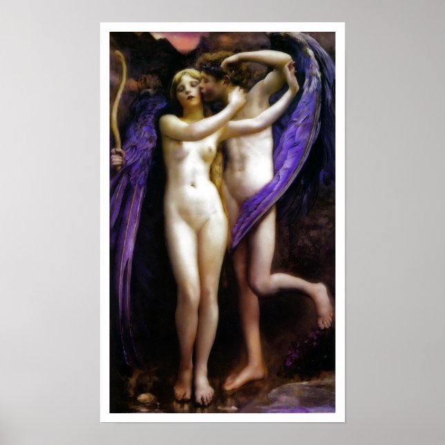 Poster Cupido e Psyche (Frente)