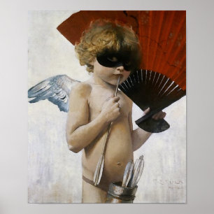 Póster Cupido na Bola Mascarada