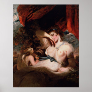Póster Cupido que desata a zona de Venus por Joshua