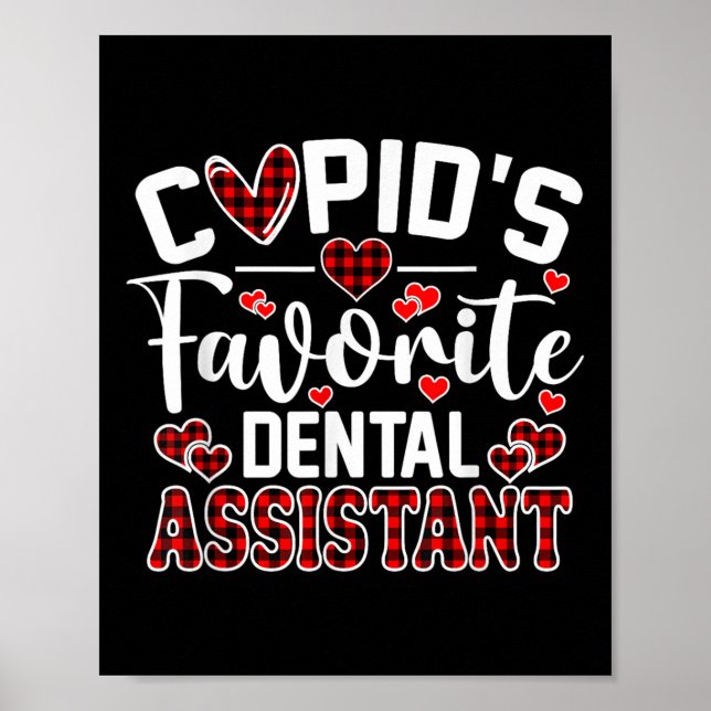 Poster Cupids Dia de os namorados Dental Favorito Engraça (Frente)