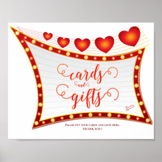 Poster Cupid's Secret Valentine Baby Shower Cards & Gifts