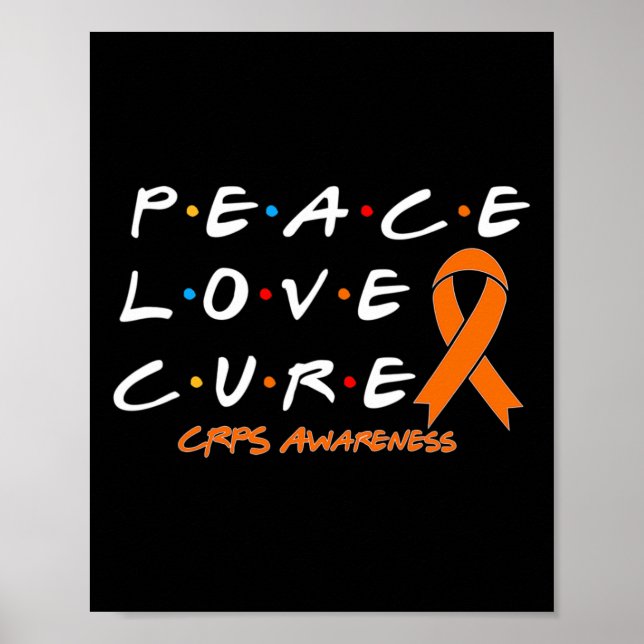 Poster Cura do Amor pela Paz do Crps (Frente)