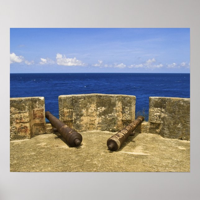 Póster Curaçao. Baía de Fort Beekenburg Caracas. (Frente)