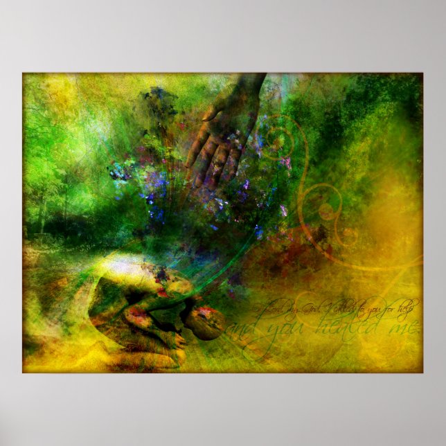 Póster Curado (Poster de Arte Cristã Contemporânea) (Frente)