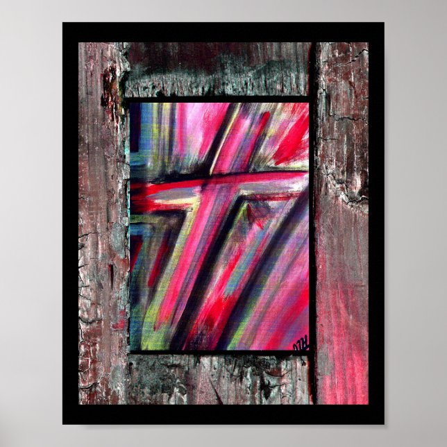 Póster Curando cruz (Frente)