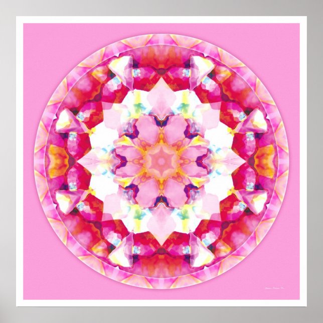 Póster Curando Mandala 9 (Frente)