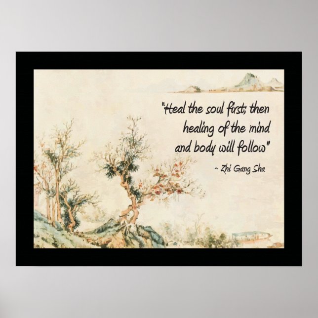 Poster Curar a Primeira Cotação da Alma (Frente)