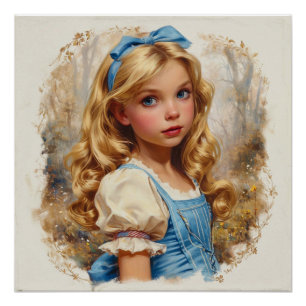 Póster Curiosidade do País das Maravilhas de Alice: Capri