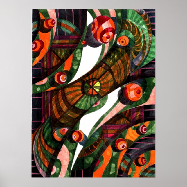 Póster Curiosidade passiva (Frente)