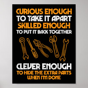 Poster Curioso O Suficiente Para Levá-Lo Além Do Carro Ga