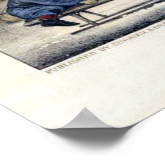 Póster Currier & Ives Lithograph: Uma Viagem Para A Escol