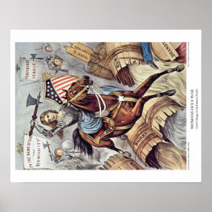 Póster Currier & litografia de Ives: A Guerra Santa da