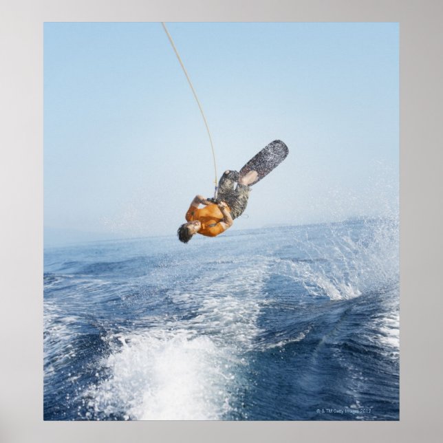 Póster Curso de Wakeboard (Frente)