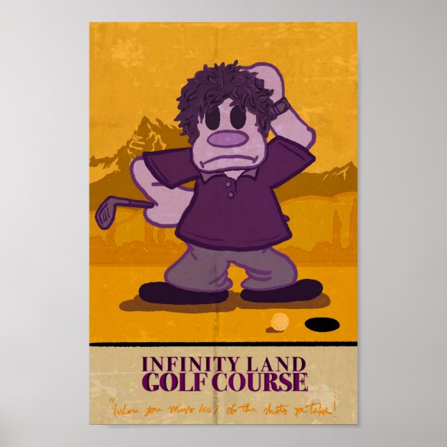 Poster Curso Infinity Land Golf (Frente)