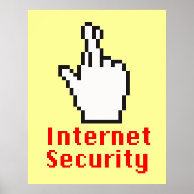 Póster Cursor dos Dedos Cruzados (Frente)