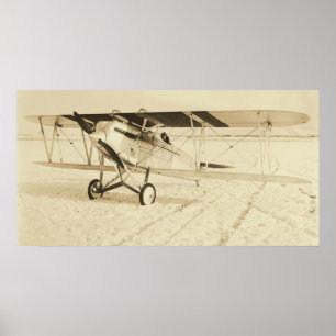 Poster Curtiss Loit Plane