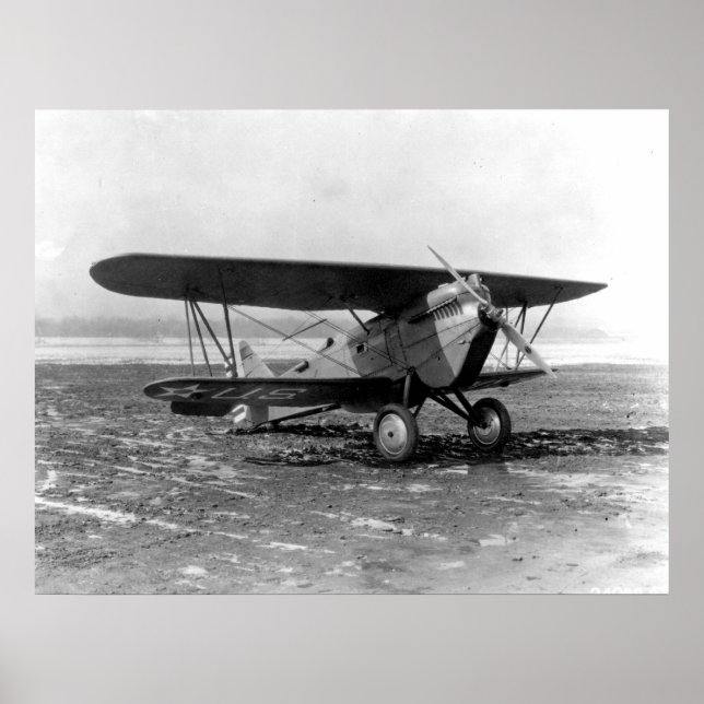 Poster Curtiss P-1 Hawk (Frente)