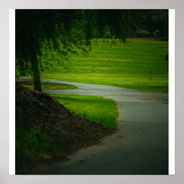 Poster Curva do Gramado (Frente)