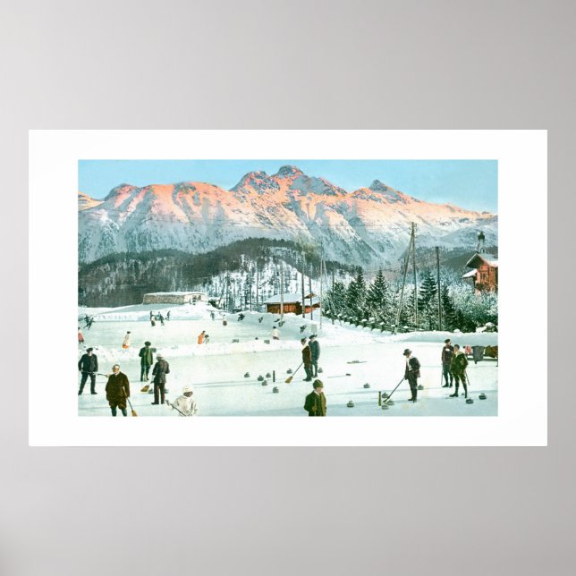 Poster Curva na Suiça (Frente)