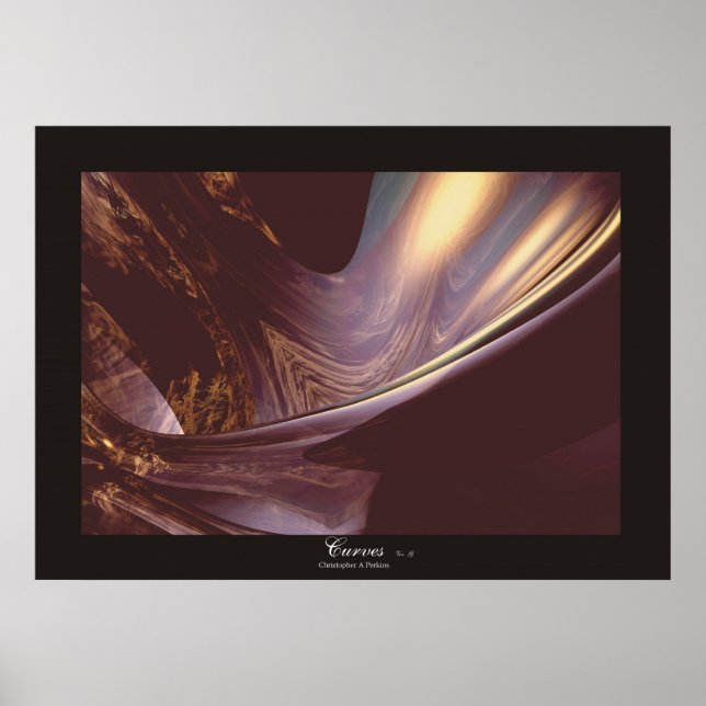 Póster Curvas Ver. G (Frente)