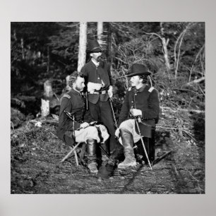 Póster Custer & Amigos, 1862