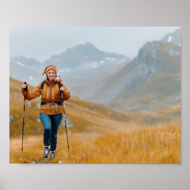 Poster Custom 10x8 Photo Print – Personalized Photo Gift (Frente)