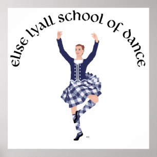 Poster CUSTOM Elise Lyall Escola de Dança