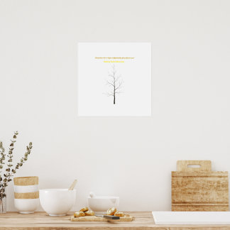 Poster Custom Family Tree: Elegant Minimalist Art