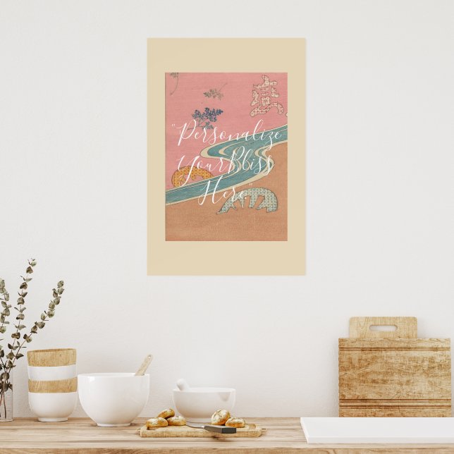 Poster CUSTOM Pastel Gradient Pattern Art | Adachi Masato (Cozinha)