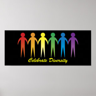Poster Custom Personalized Rainbow Pride Banners
