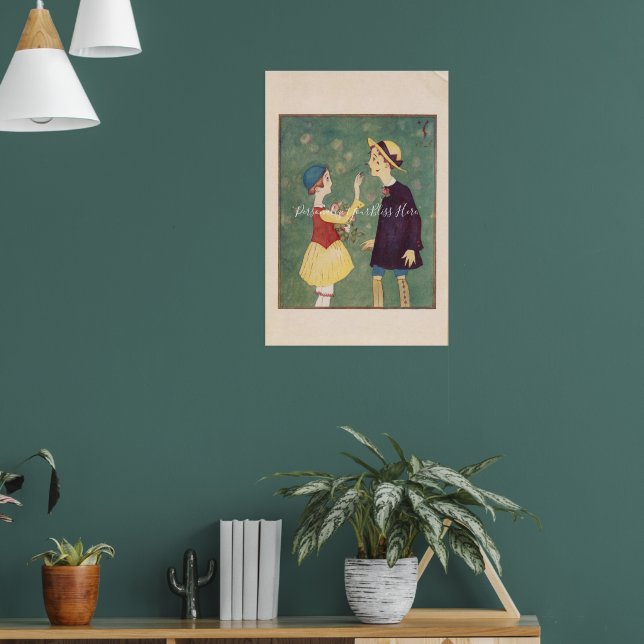 Poster CUSTOM Romantic Taisho Roman Art  (Sala de Estar 1)