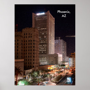 Poster CustomiPhoenix, AZ no produto Nightze