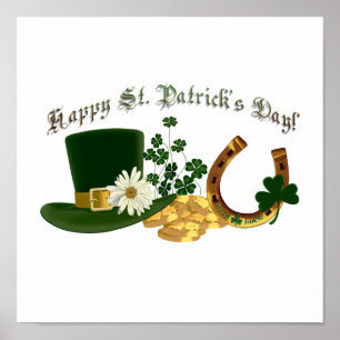 Poster CUSTOMIZABLE Irish St. Patrick's Design