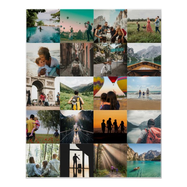 Póster Customizable Photo Memories  (Frente)