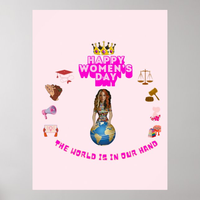 Poster Customized women's day  (Frente)