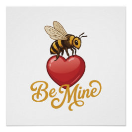 Póster Cute Be Mine Honeycomb
