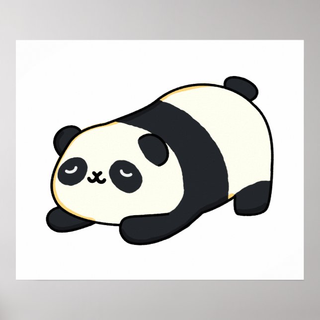 Poster Cute Kawaii Panda (Frente)