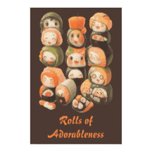 Cute Kawaii Sushi Rolls