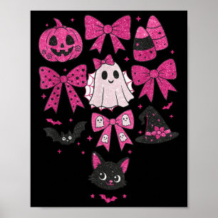 Poster Cute Nk Halloween - Kawaii Ghost Kitten