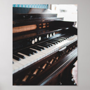 Poster Cute Piano Design