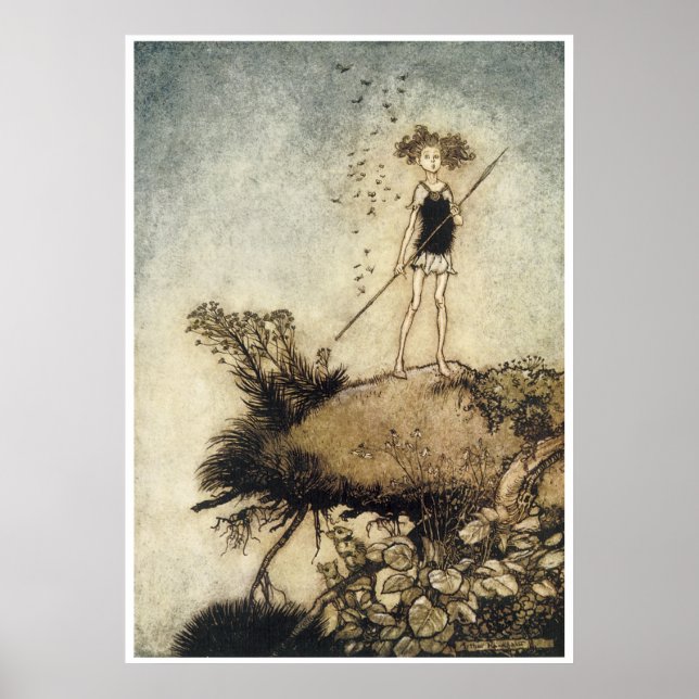Poster Cute Vintage Faerie (Frente)