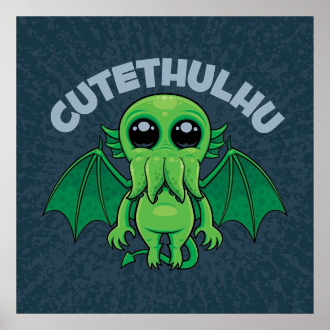 Poster Cutethulhu (Frente)