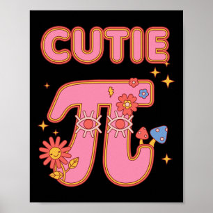 Poster Cutie Pi Pie Happy Pi Day Matemática Professora